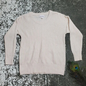 Olive + Oak Waffle Knit Sweater